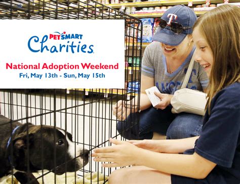 Petsmart adoption weekend - Join the SPCA of Texas during PetSmart National Adoption Week! Stop by one of the participating PetSmart locations to celebrate this special week and to bring joy to a homeless shelter pet. Join the SPCA of Texas at the below PetSmarts! March 4th, 3PM-6PM: PetSmart on Greenville Ave, 5500 Greenville Ave., Dallas, TX 75026. March 5th, 12PM-4PM ...